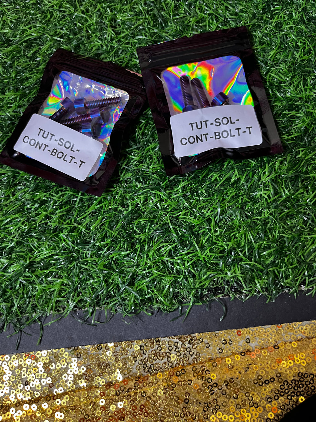 Tuttio controller titanium bolts